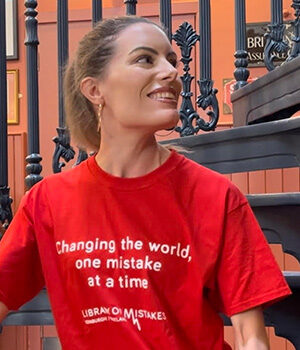 Leila Johnston, Social Media manager at The Library of Mistakes
